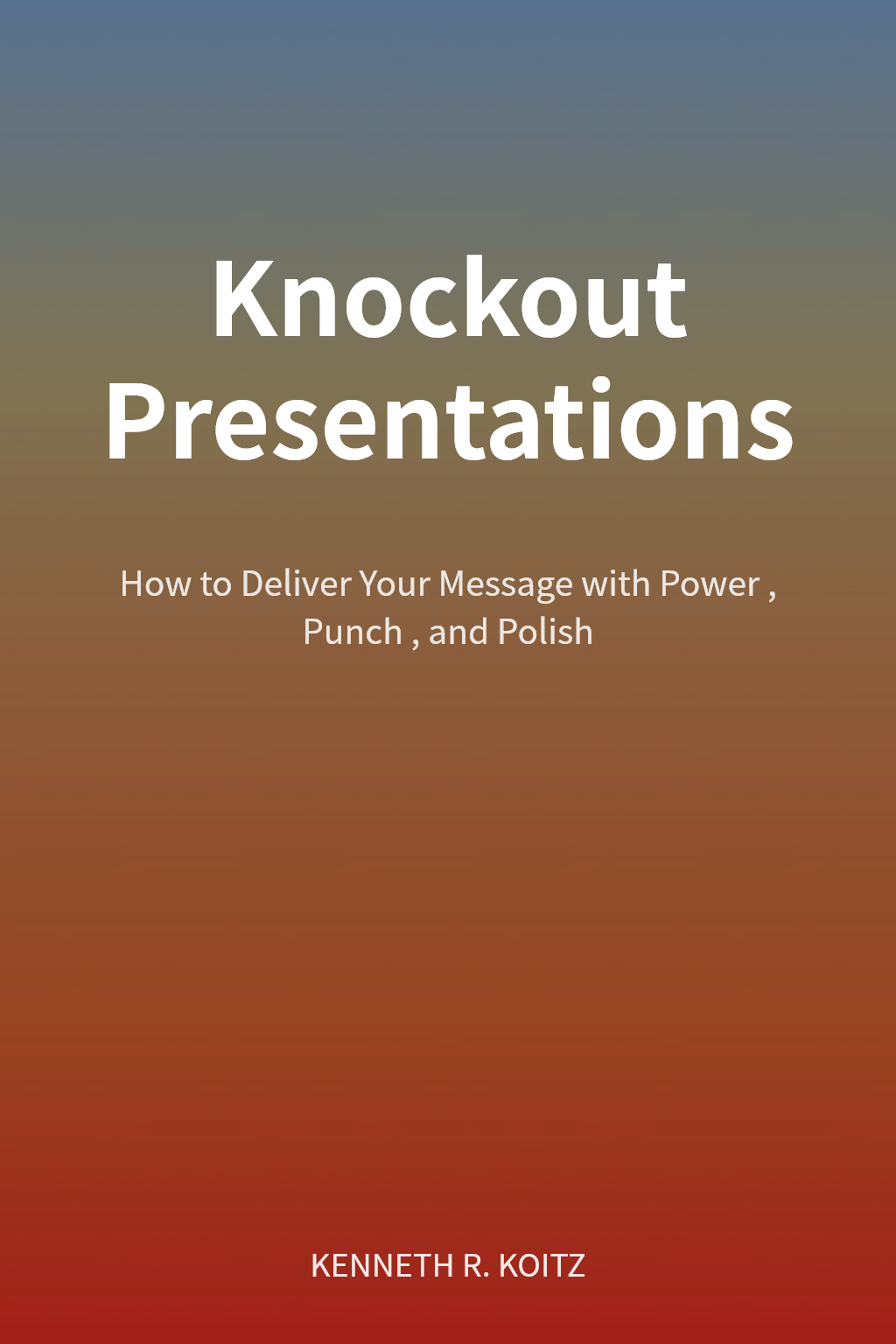 Knockout Presentations cover