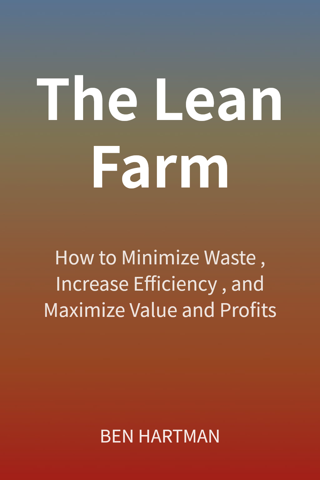 The Lean Farm cover