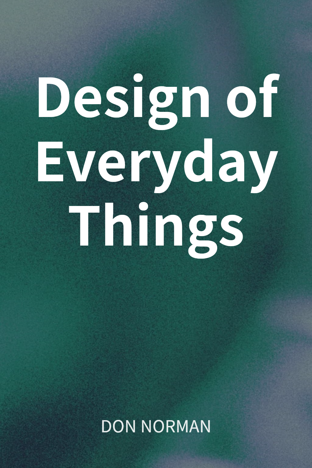 Design of Everyday Things cover