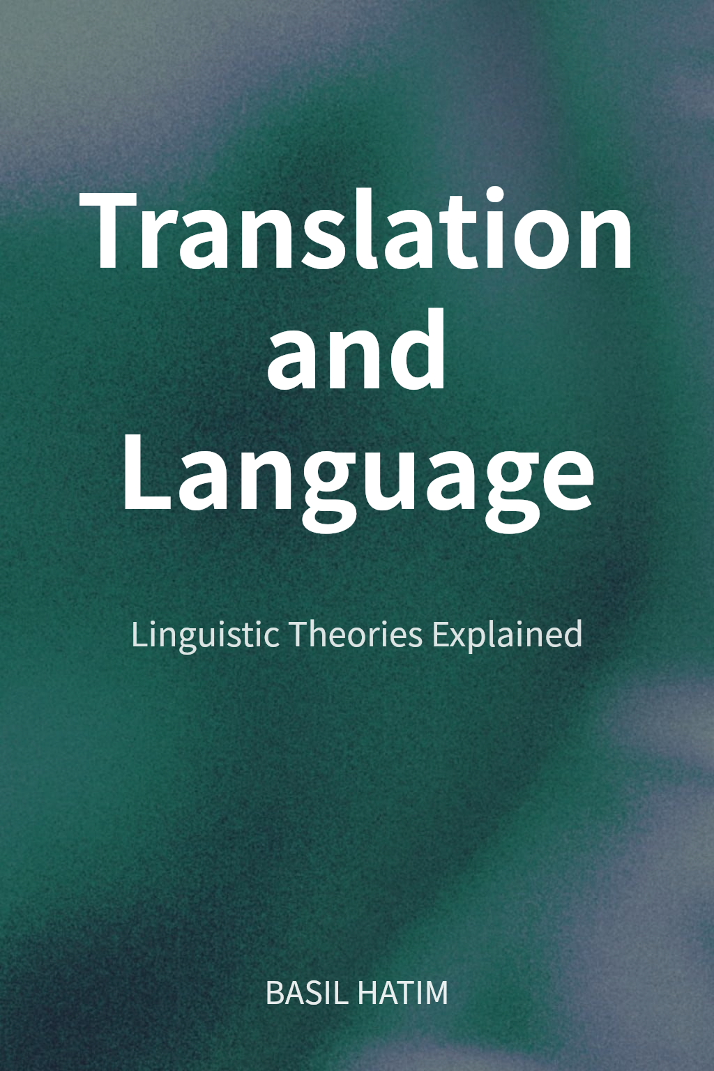 Translation and Language cover