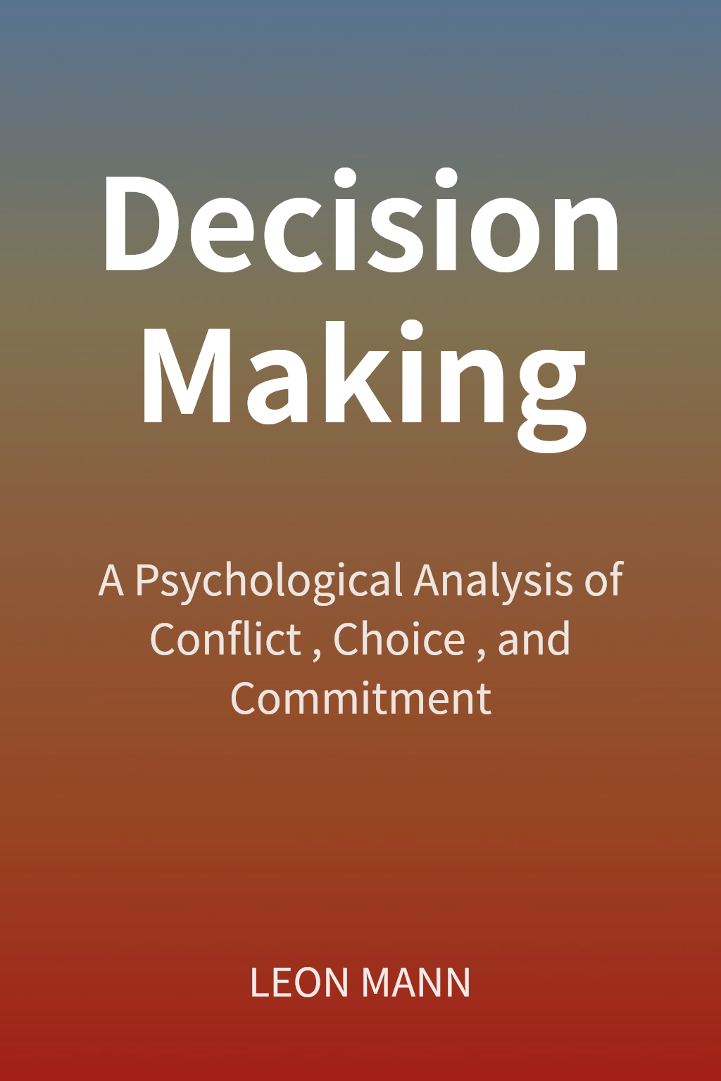 Decision Making cover
