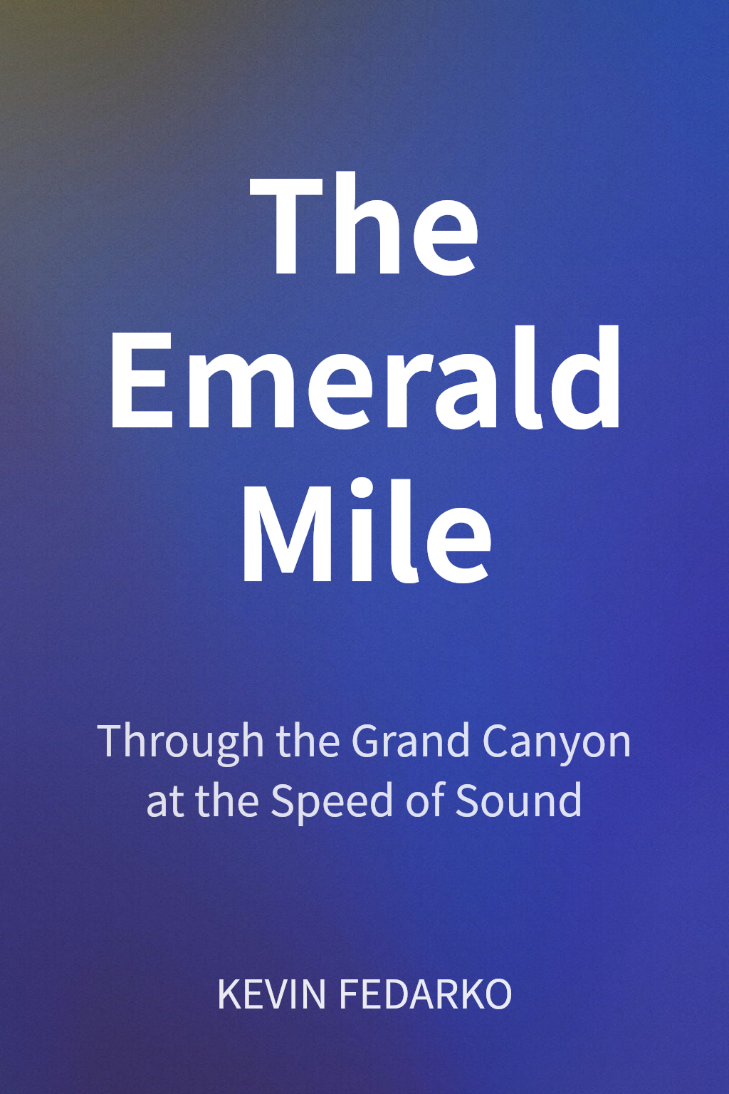 The Emerald Mile cover