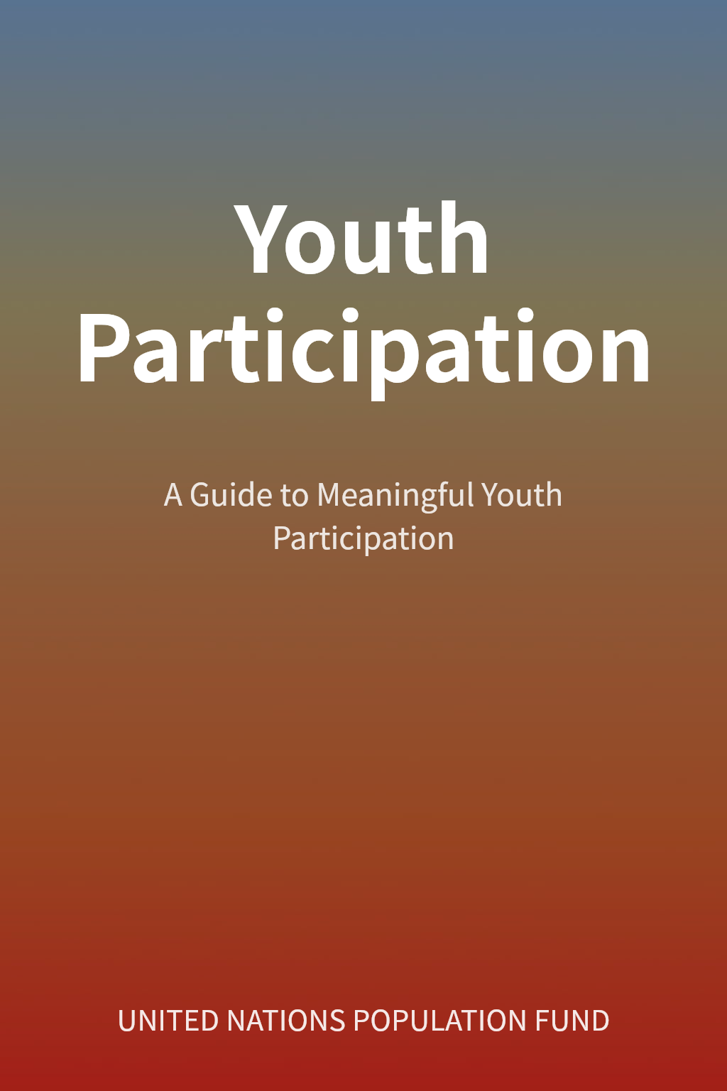 Youth Participation cover
