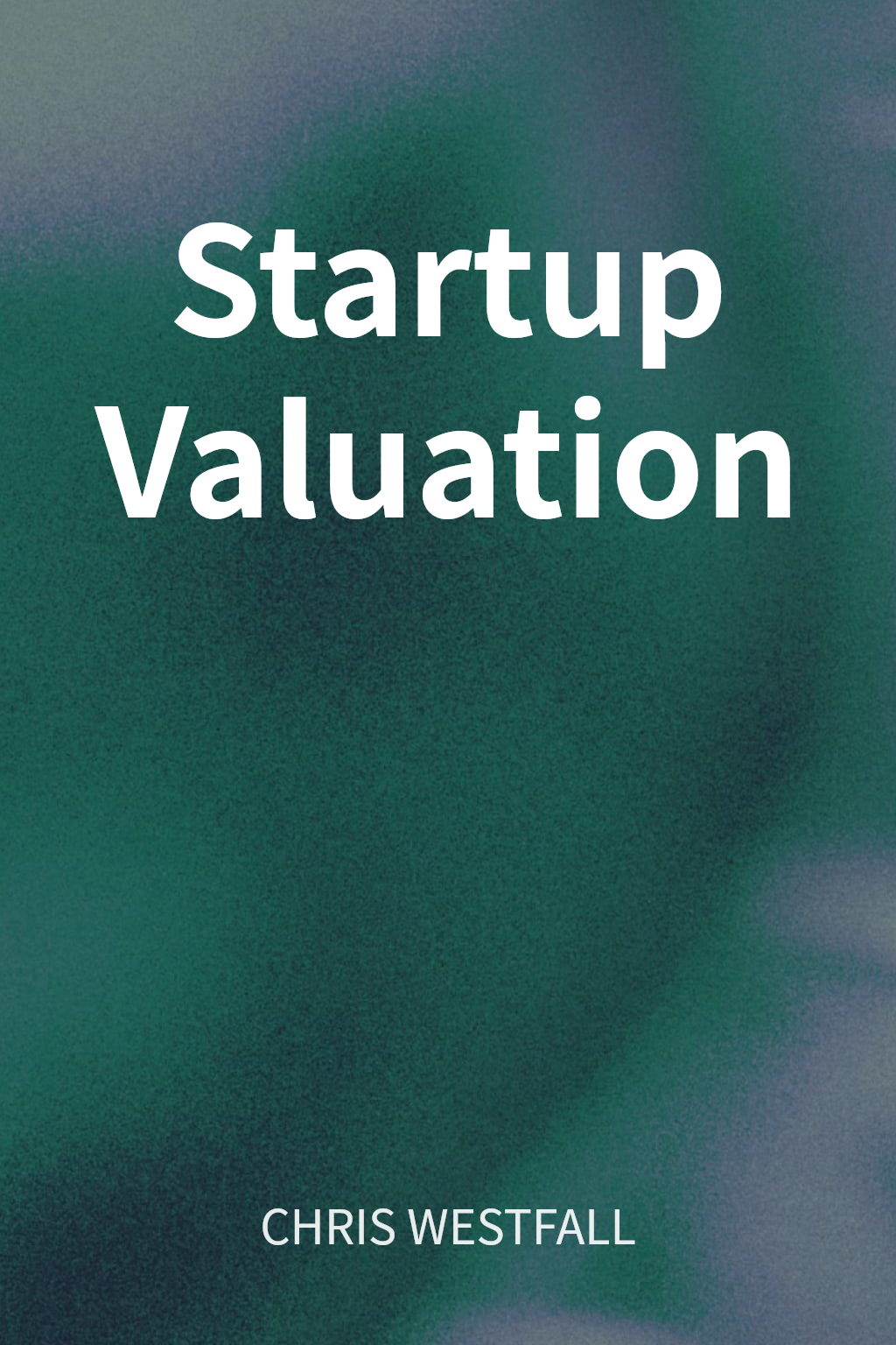 Startup Valuation cover