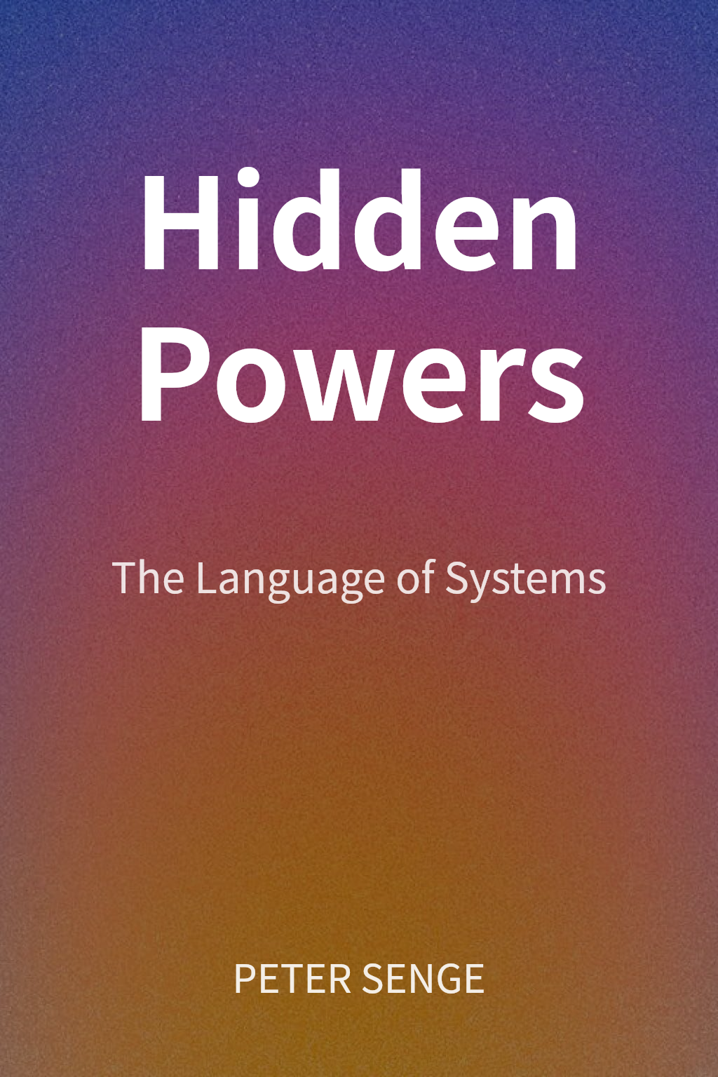 Hidden Powers cover