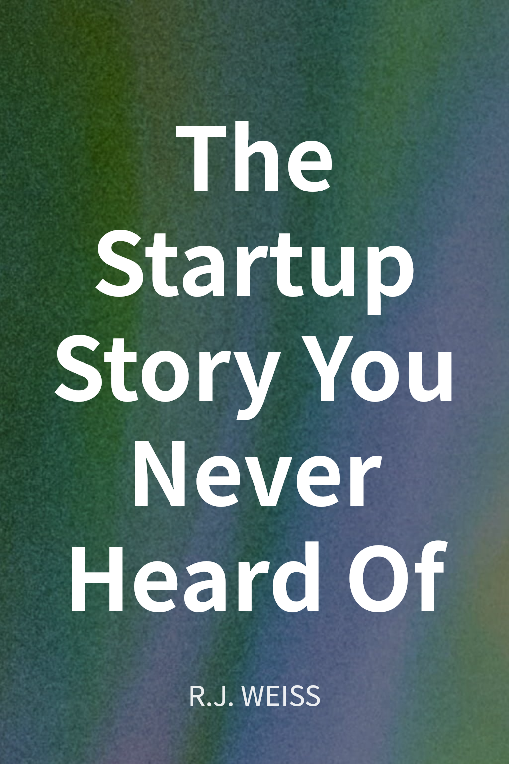 The Startup Story You Never Heard Of cover