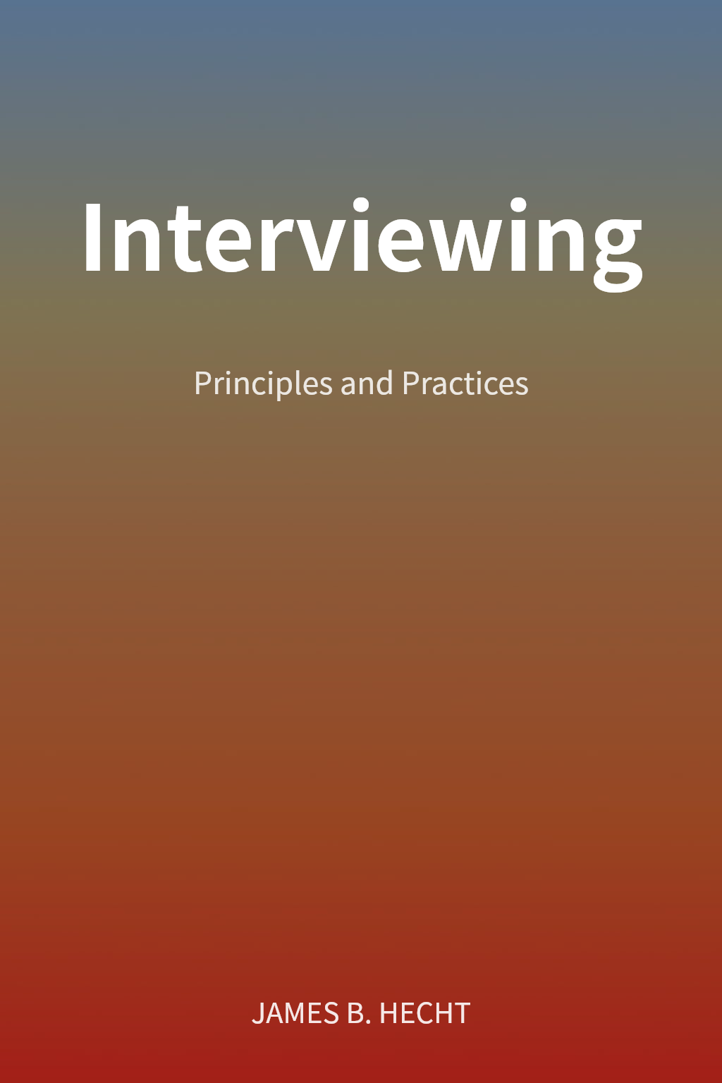 Interviewing cover