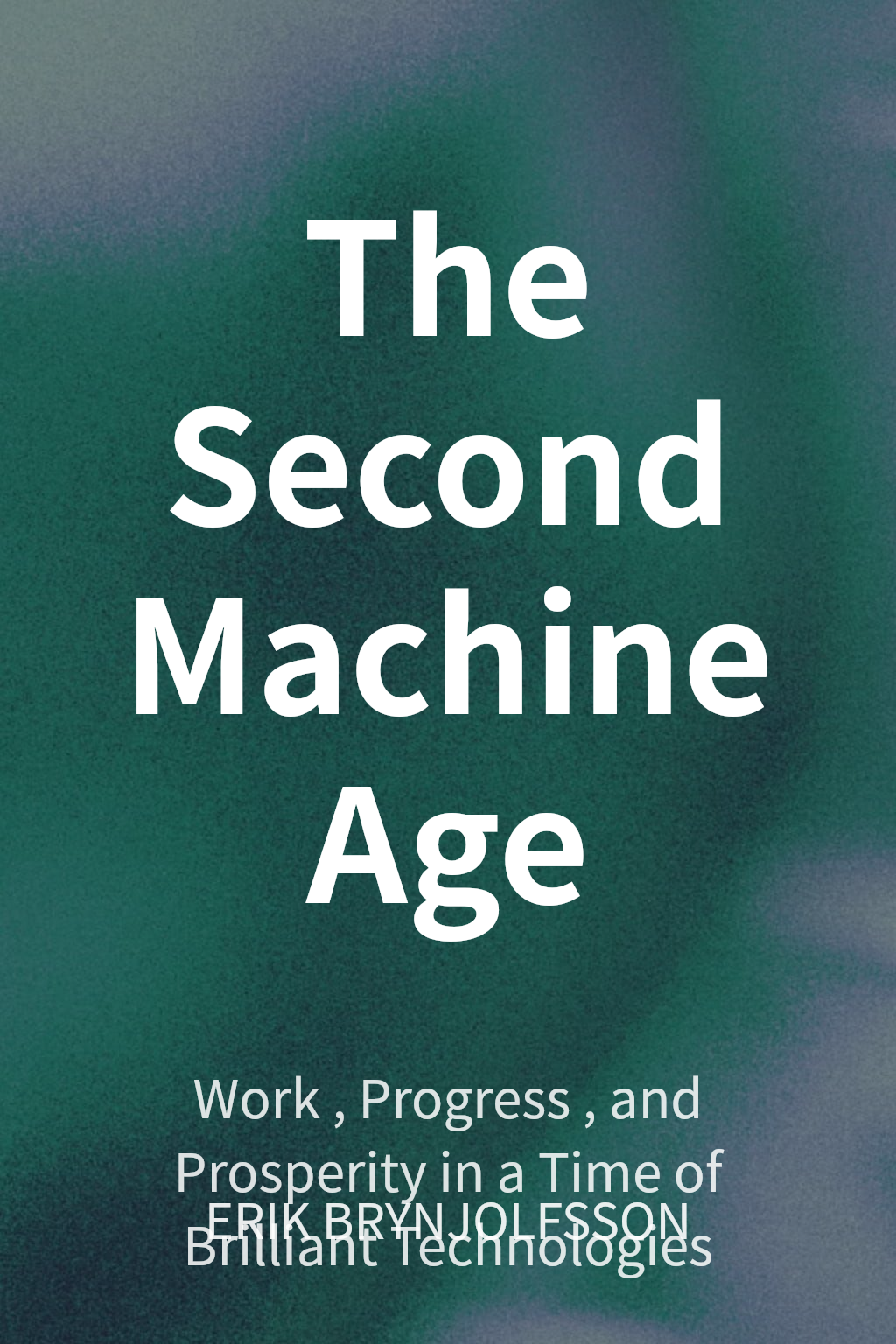 The Second Machine Age cover