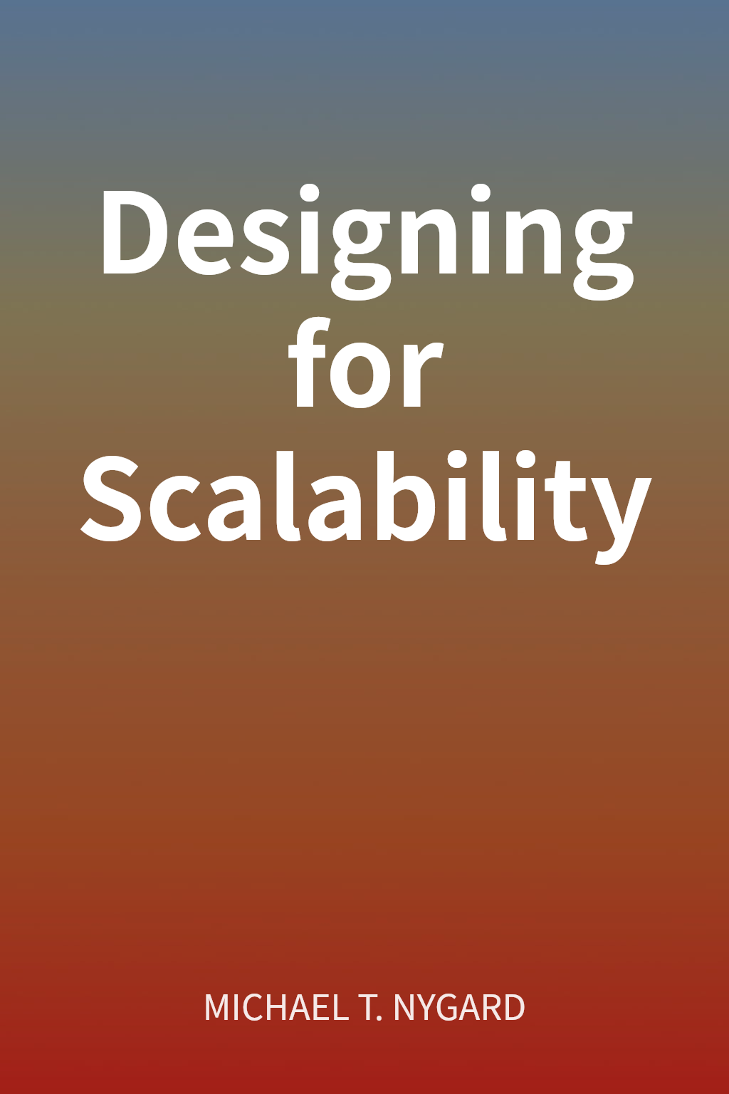 Designing for Scalability cover