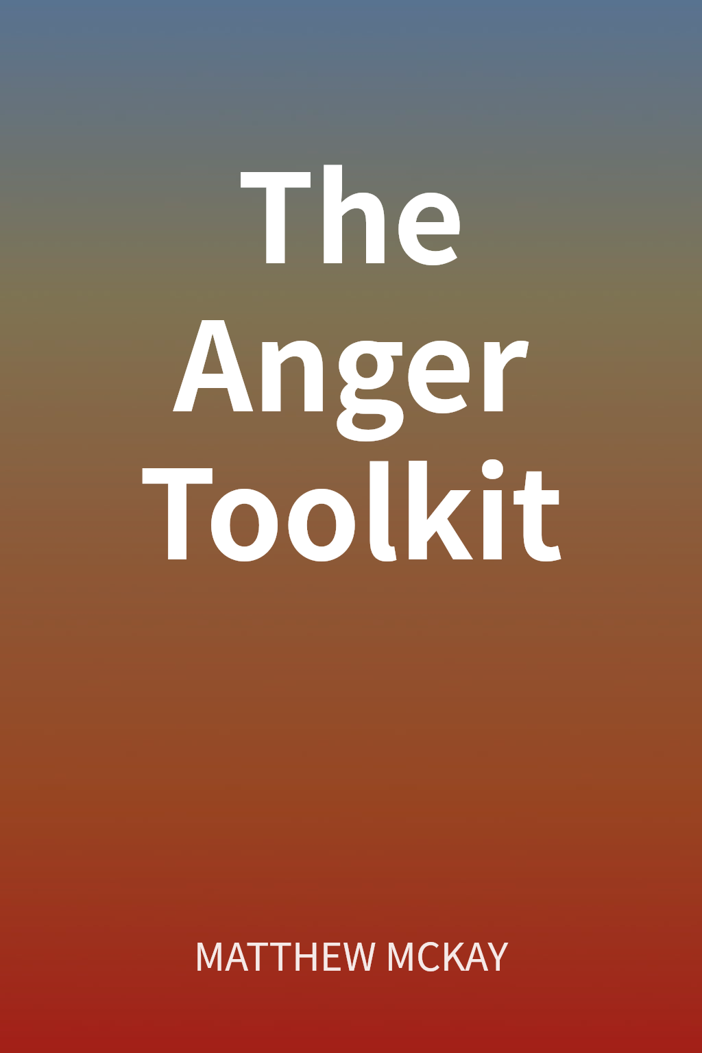 The Anger Toolkit 封面