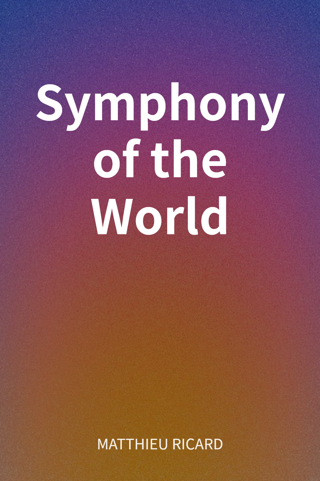 Symphony of the World cover