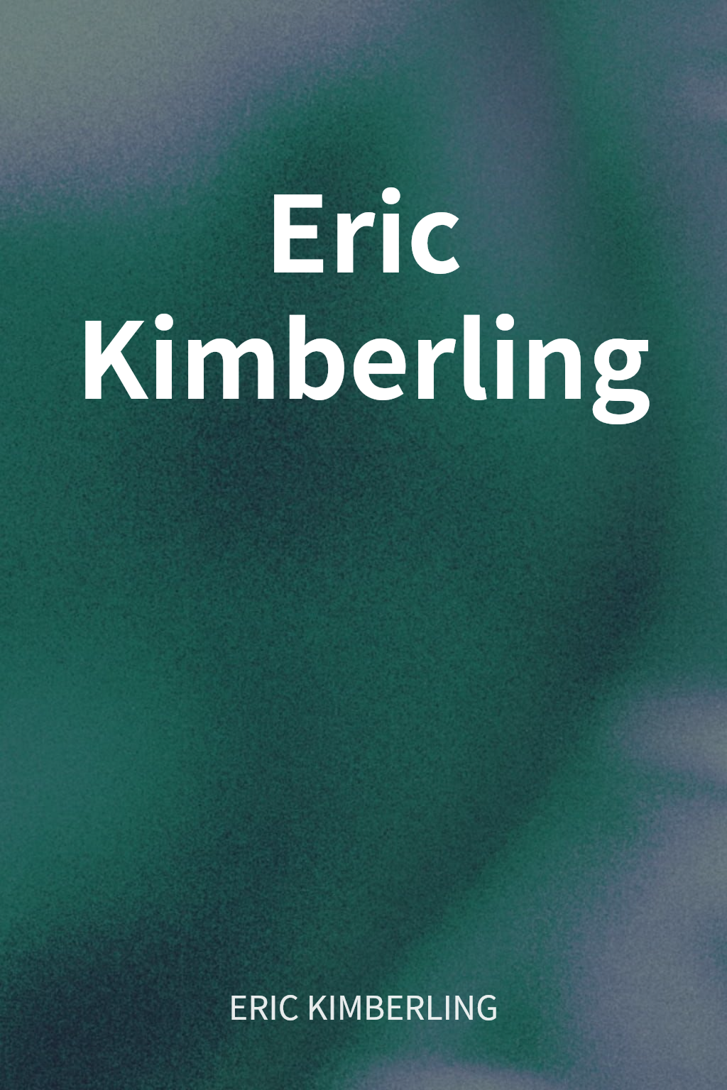 Eric Kimberling cover