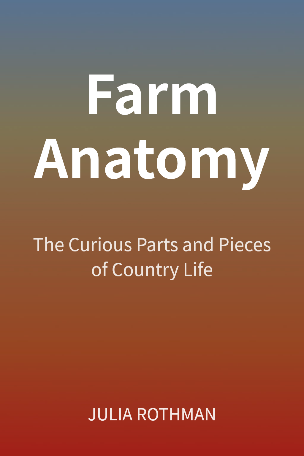 Farm Anatomy cover