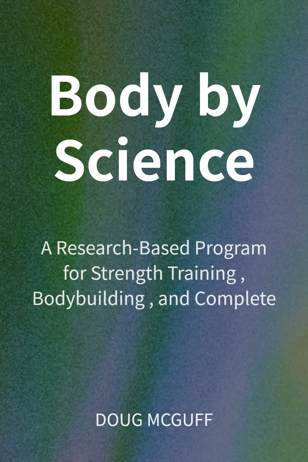 Body by Science cover