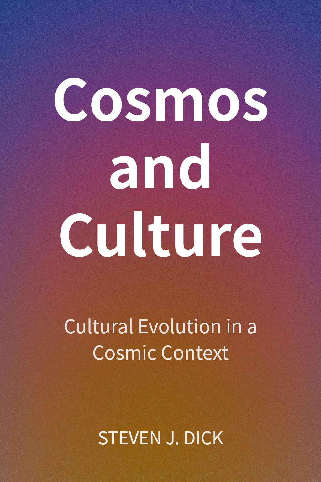 Cosmos and Culture cover