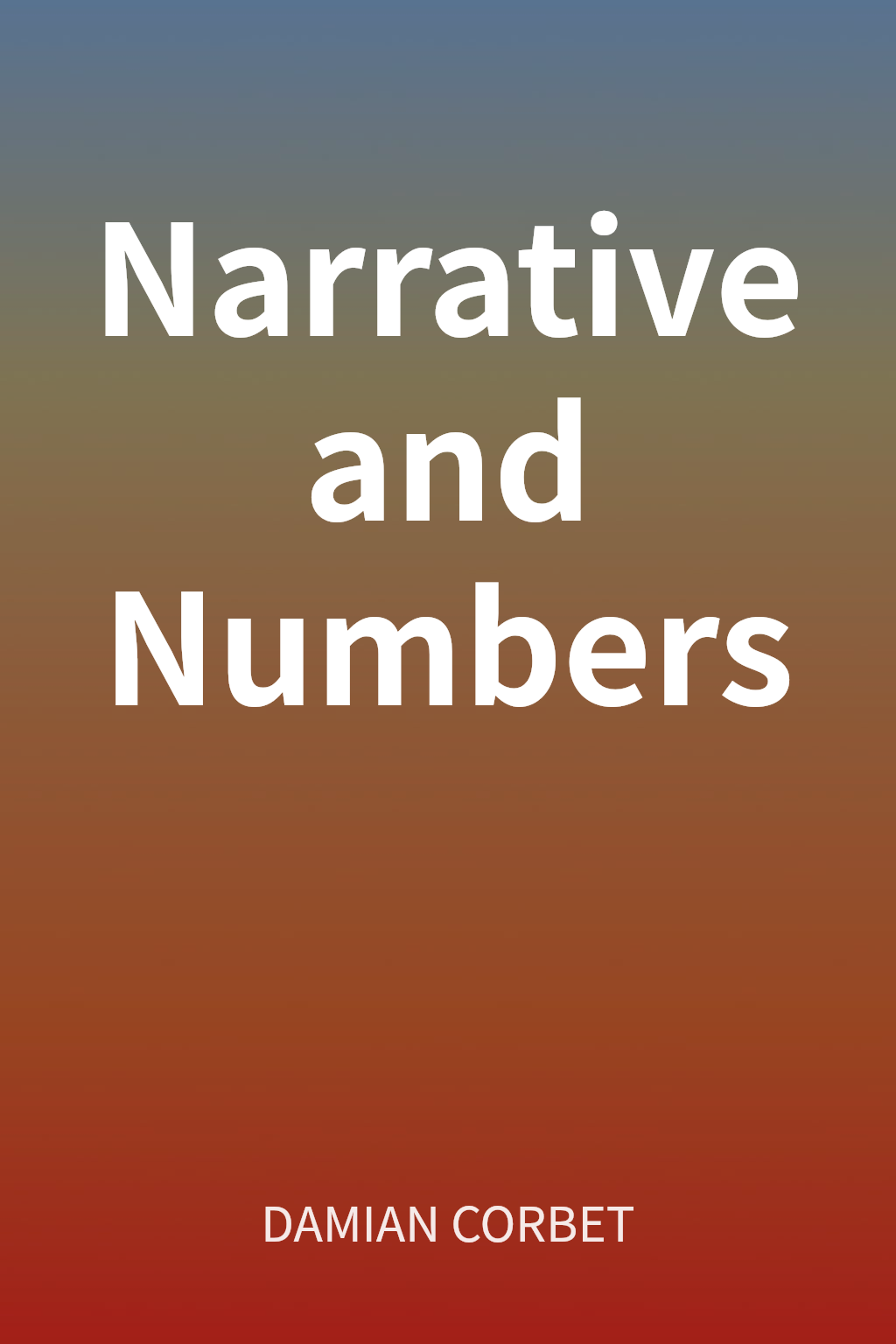 Narrative and Numbers cover