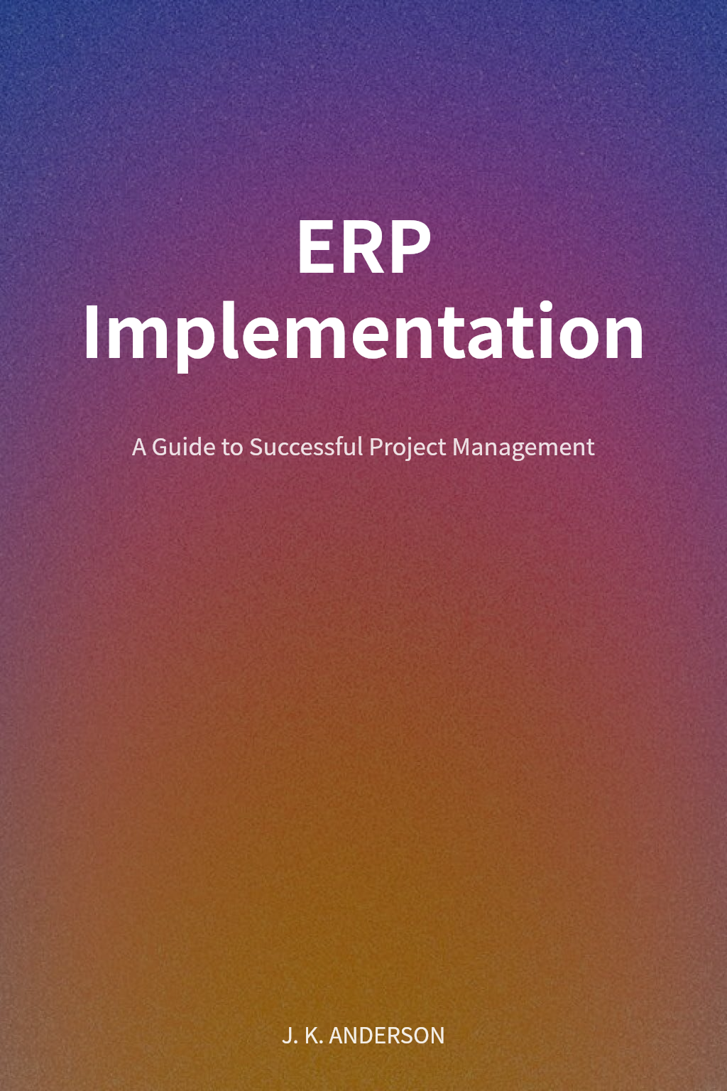 ERP Implementation cover