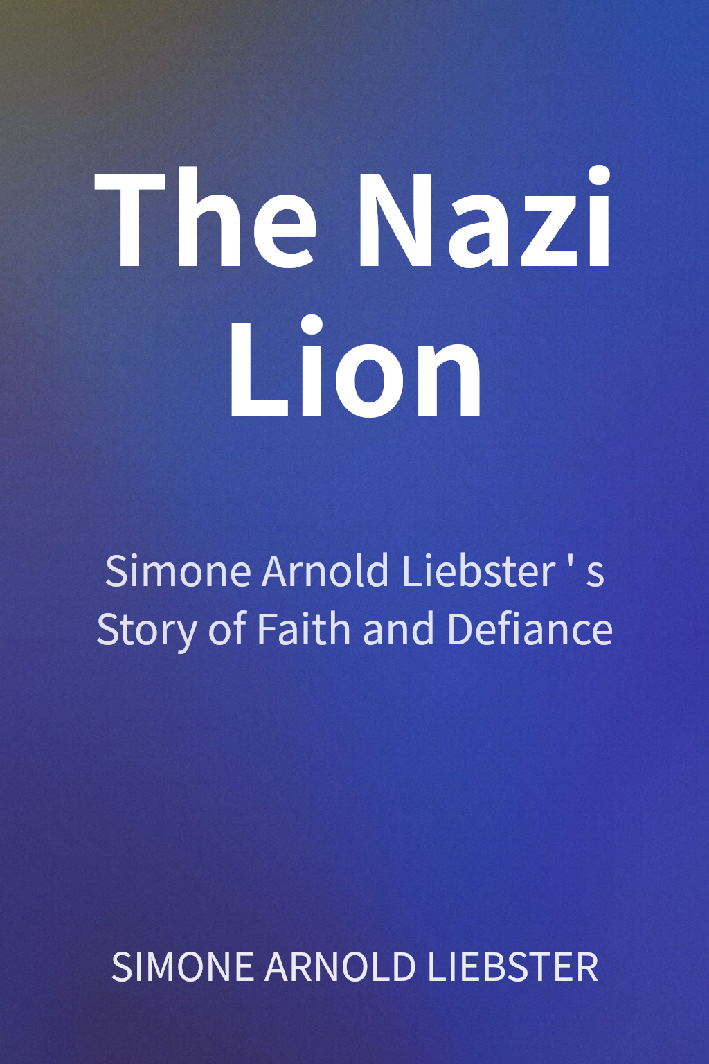 The Nazi Lion cover