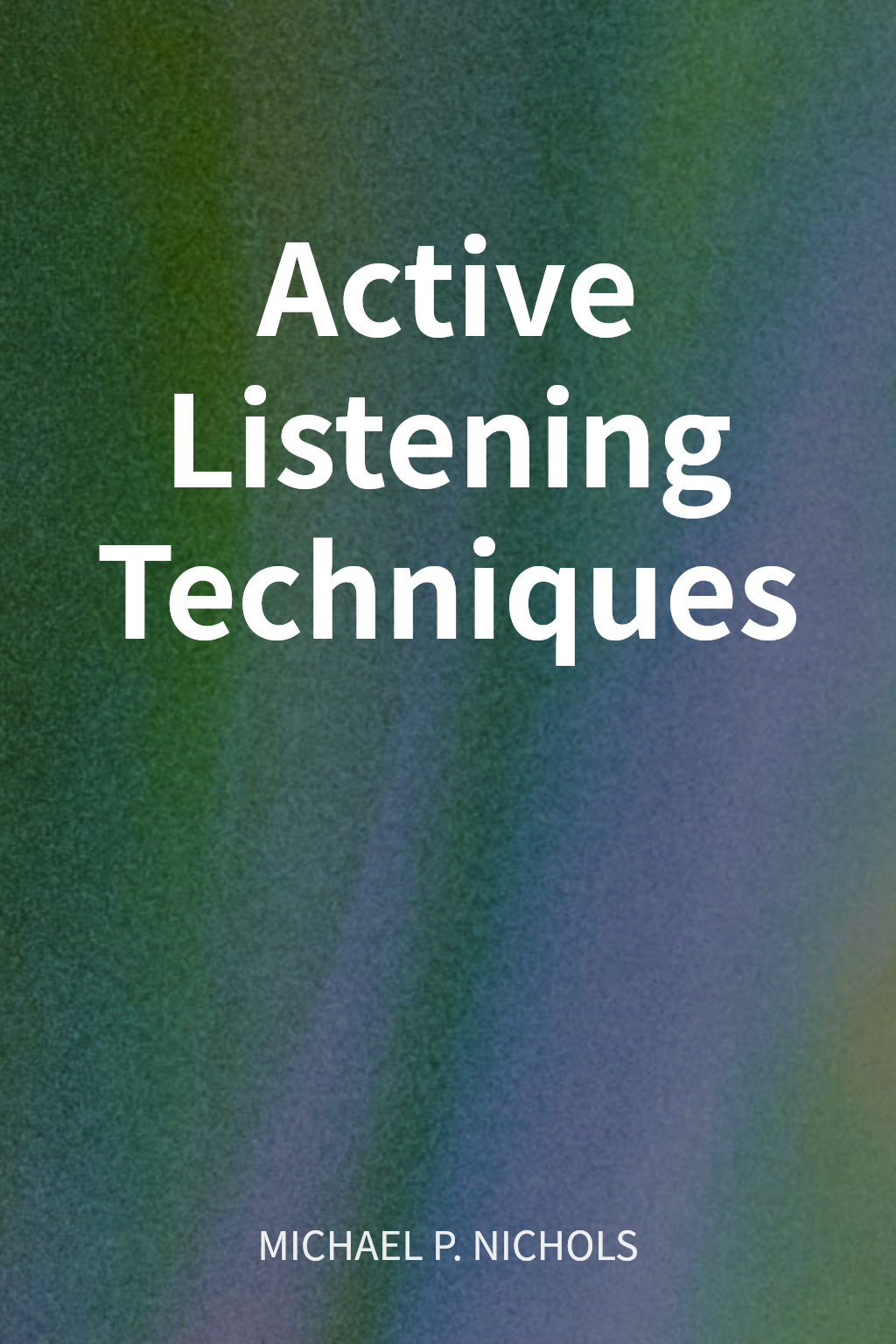 Active Listening Techniques cover