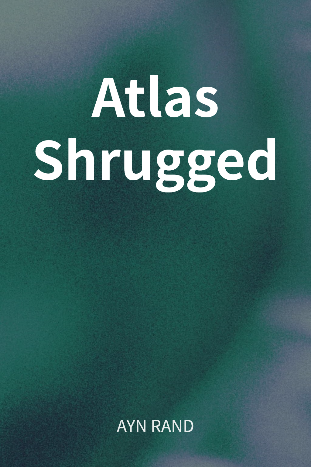 Atlas Shrugged cover