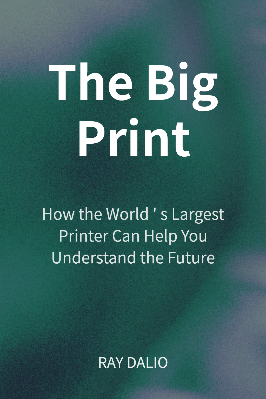 The Big Print cover