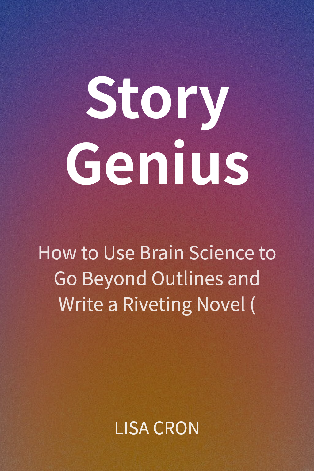 Story Genius cover