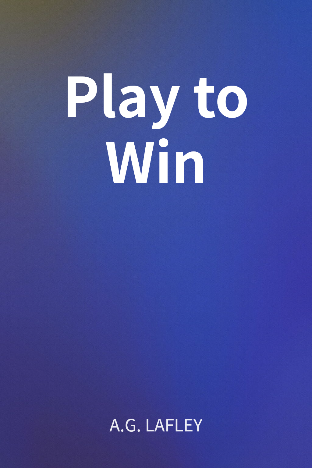 Play to Win cover
