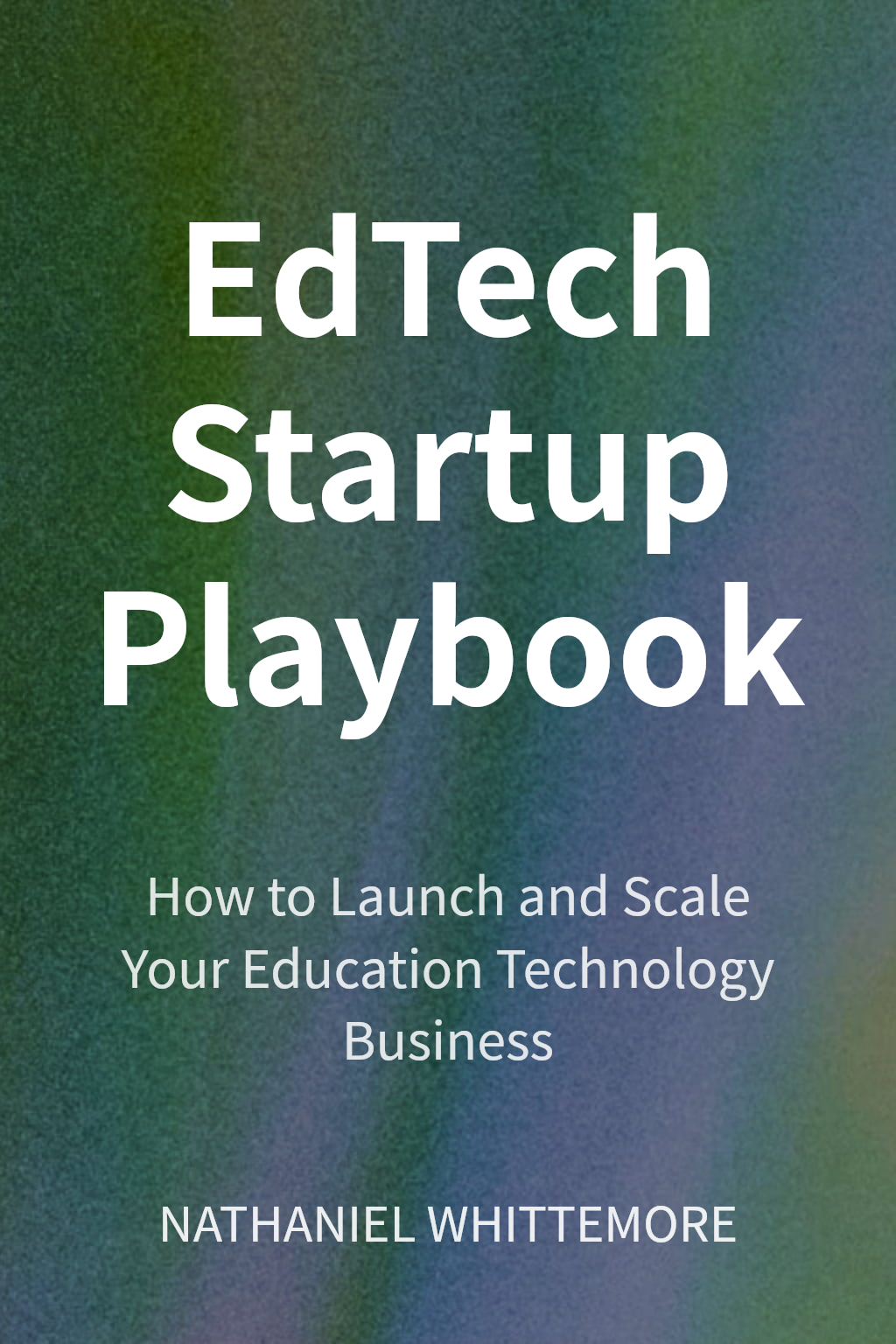 EdTech Startup Playbook cover
