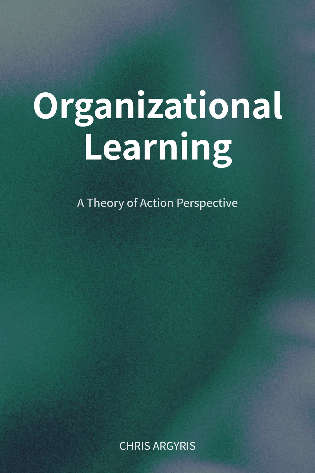 Organizational Learning cover