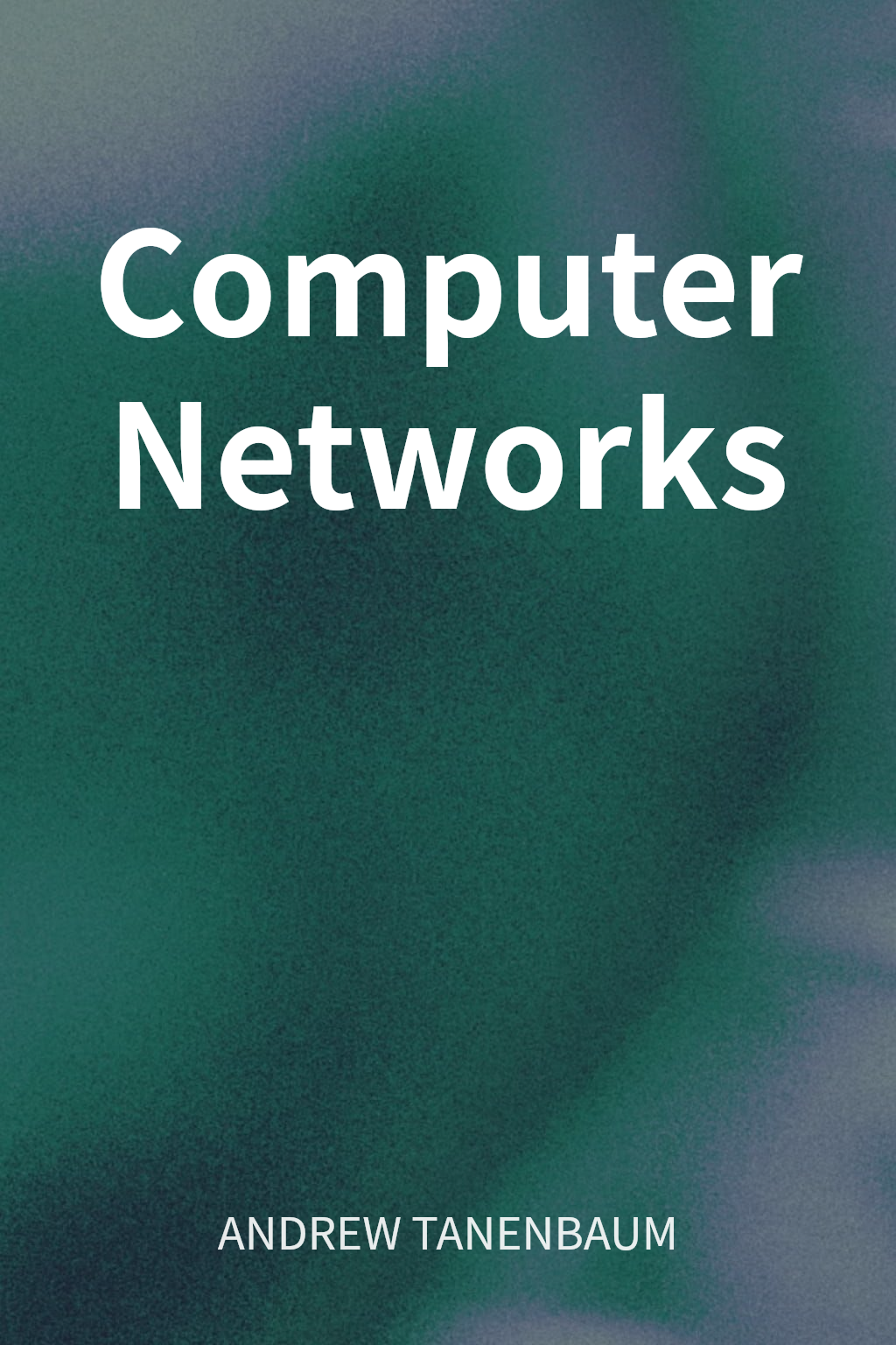Computer Networks cover