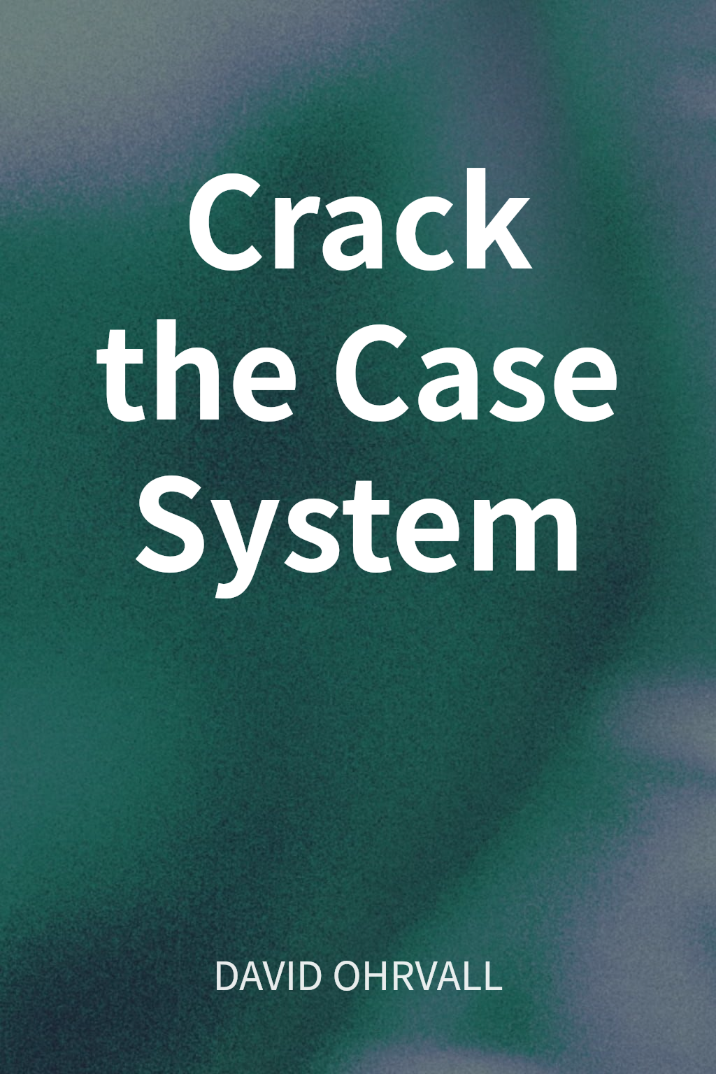 Crack the Case System cover