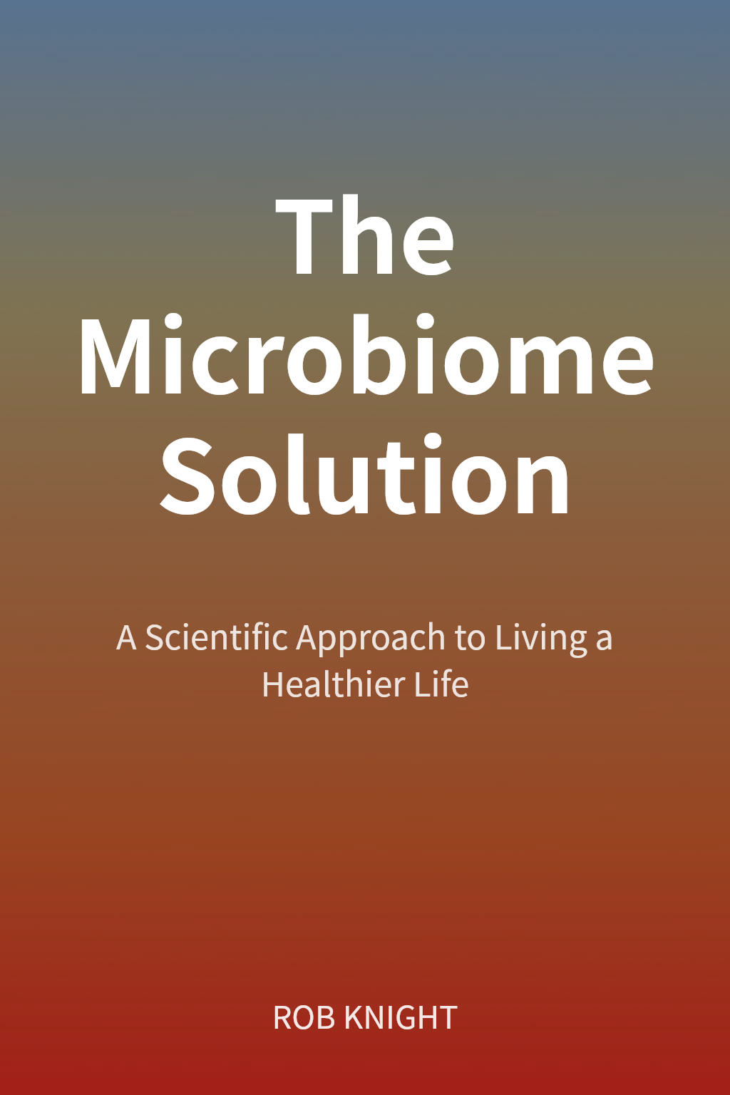 The Microbiome Solution cover