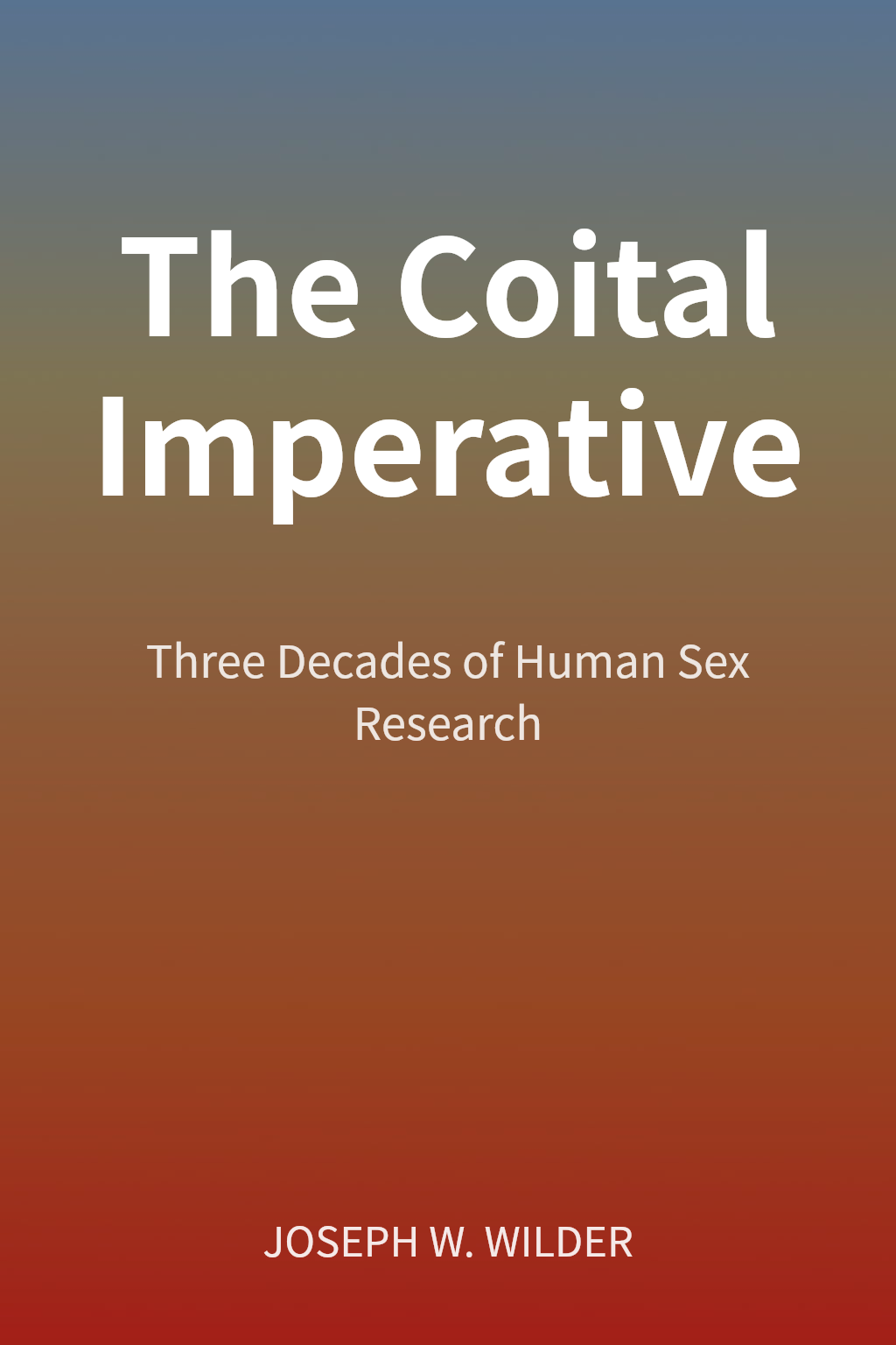 The Coital Imperative cover
