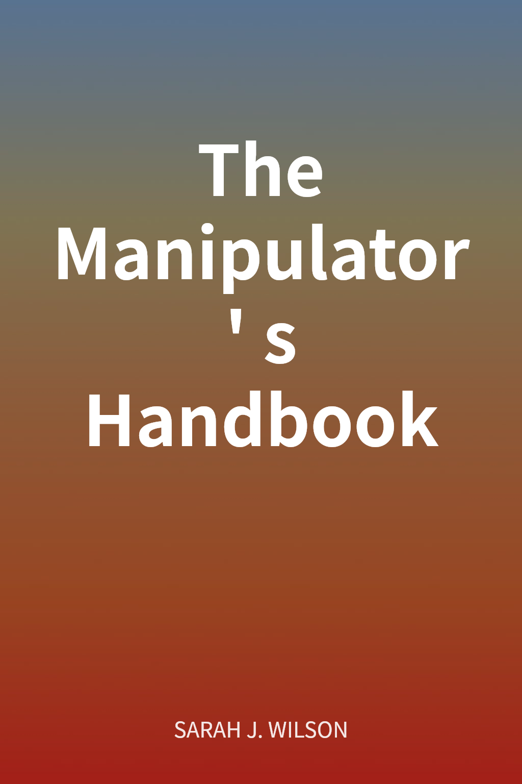 The Manipulator's Handbook cover