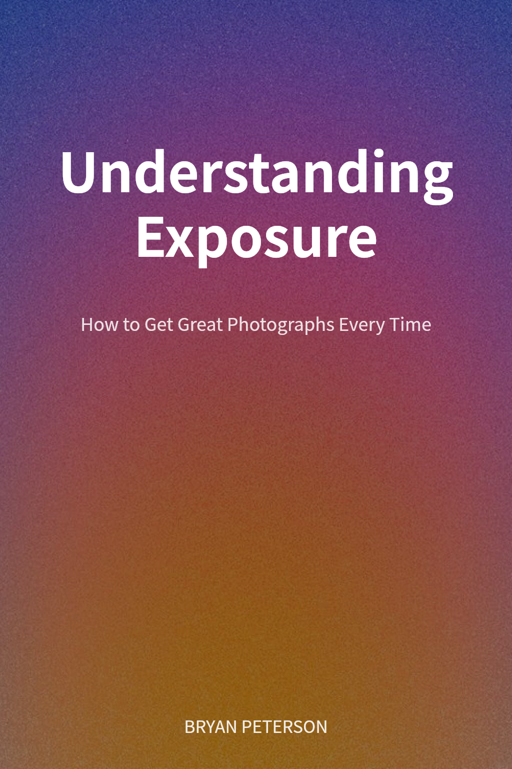 Understanding Exposure cover