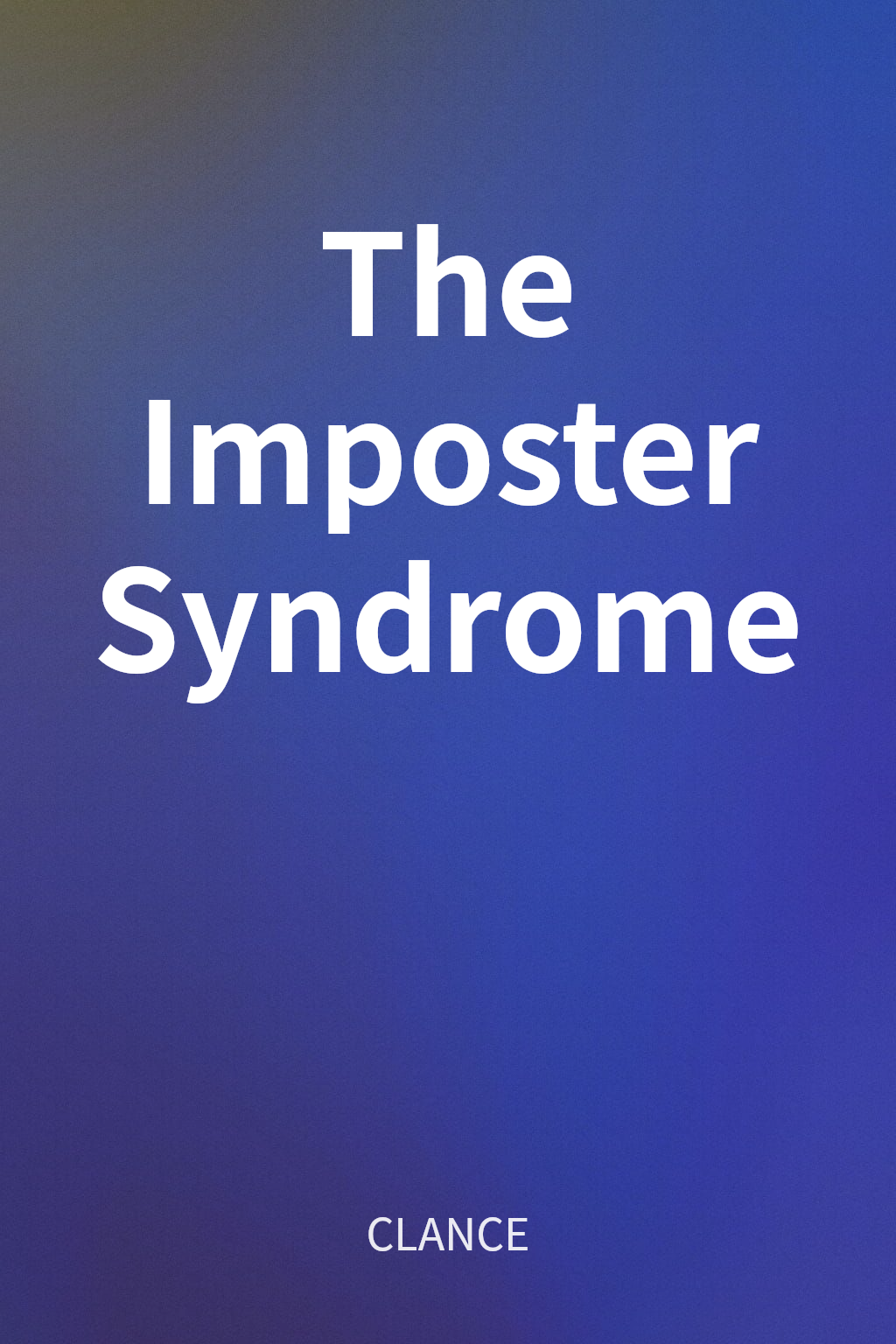 The Imposter Syndrome cover