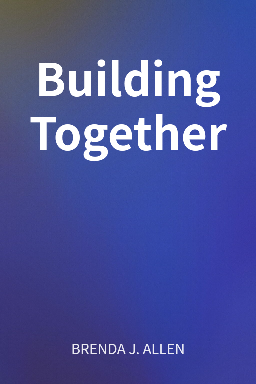 Building Together cover