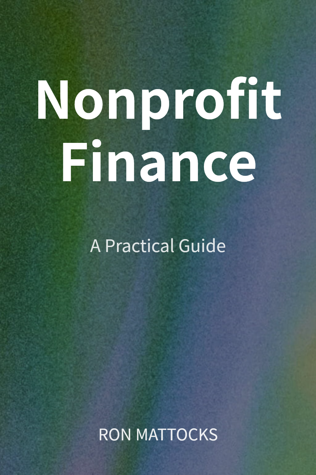 Nonprofit Finance cover