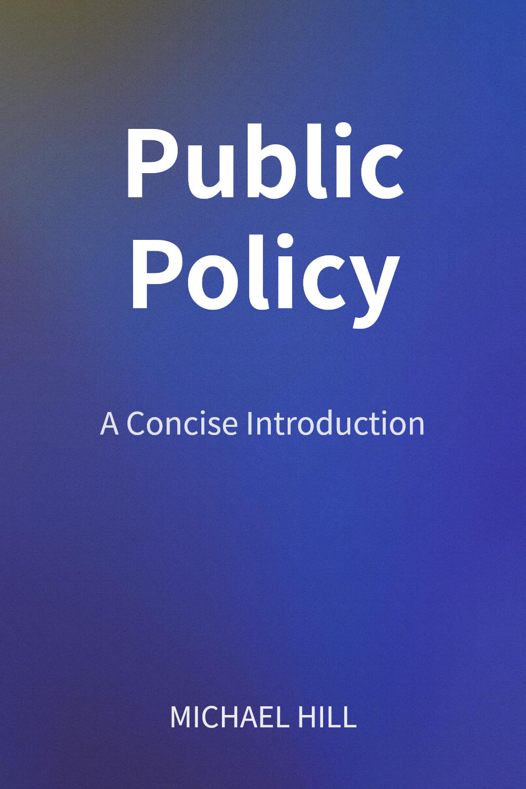 Public Policy cover