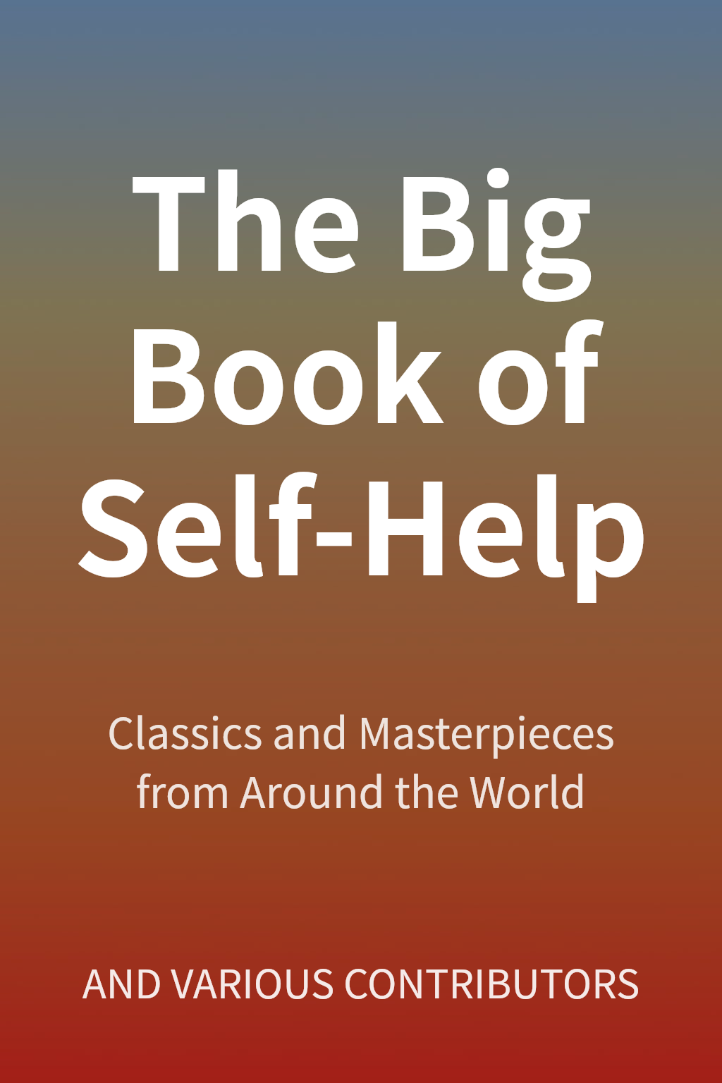 The Big Book of Self-Help cover