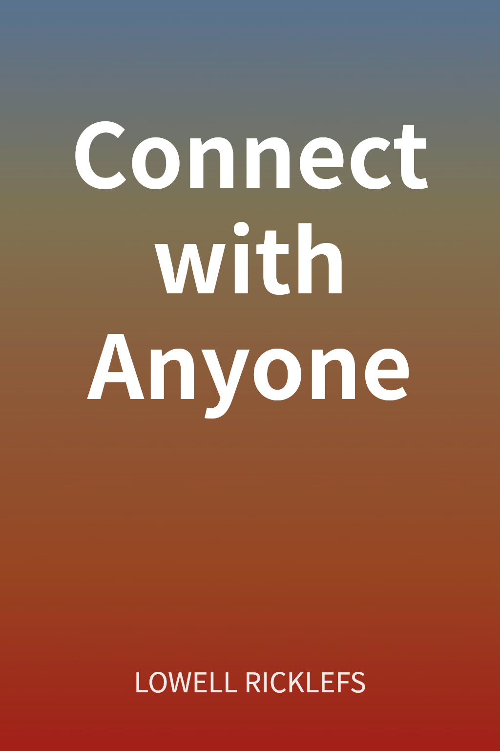 Connect with Anyone cover