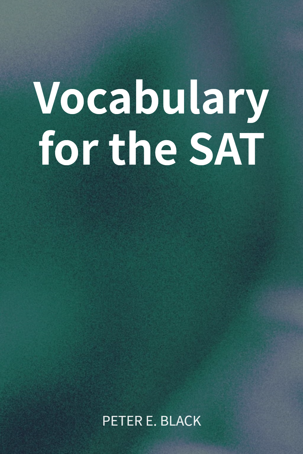 Vocabulary for the SAT cover