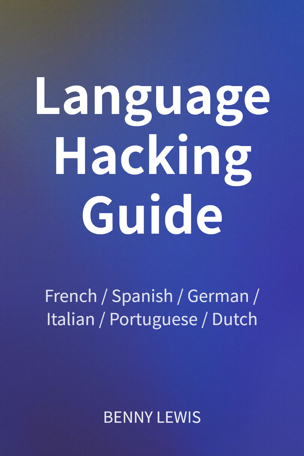 Language Hacking Guide cover