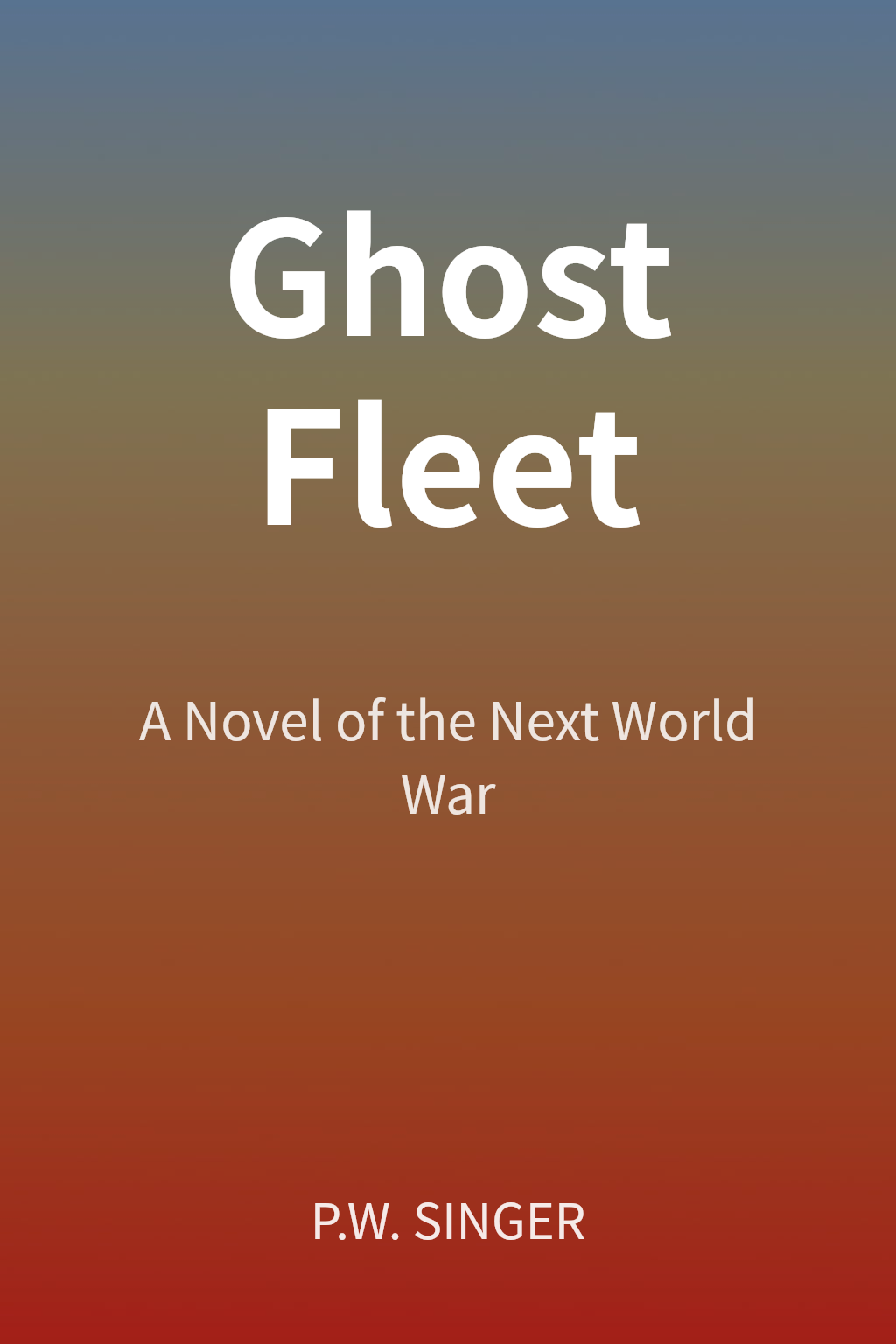 Ghost Fleet cover