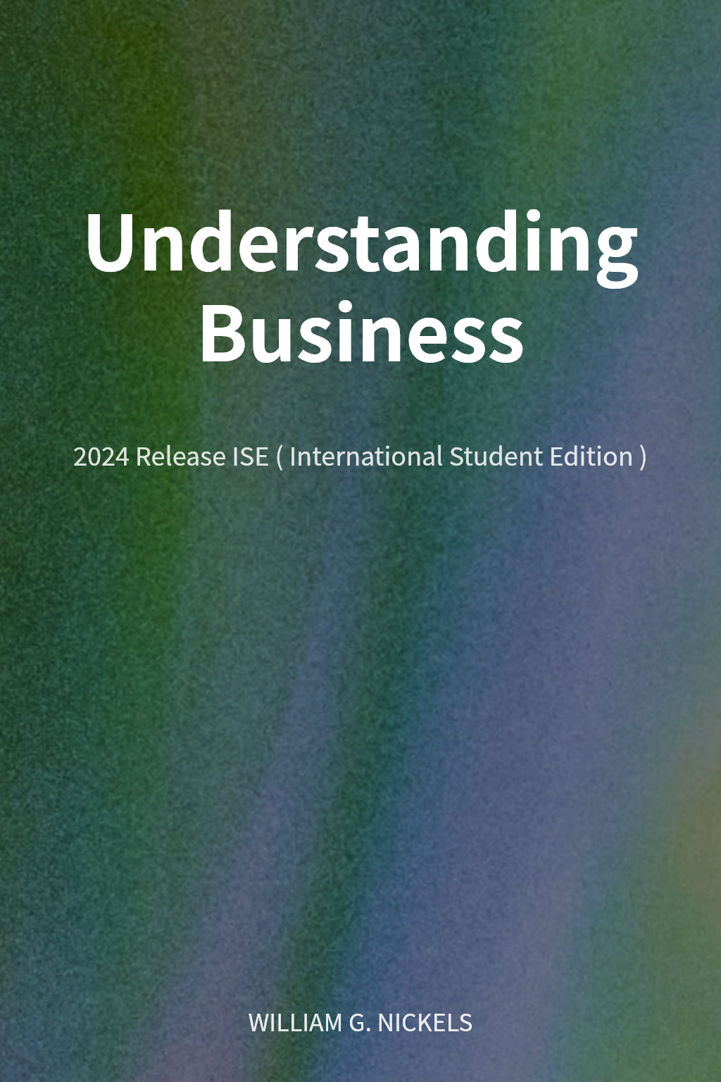 Understanding Business cover