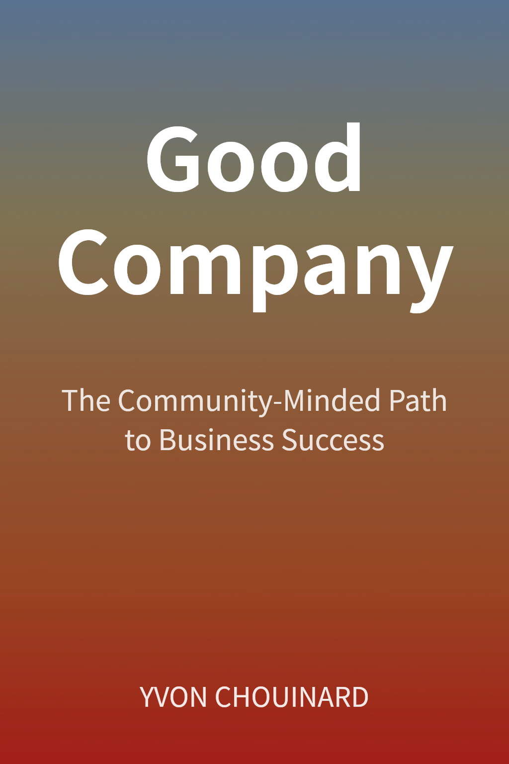 Good Company cover