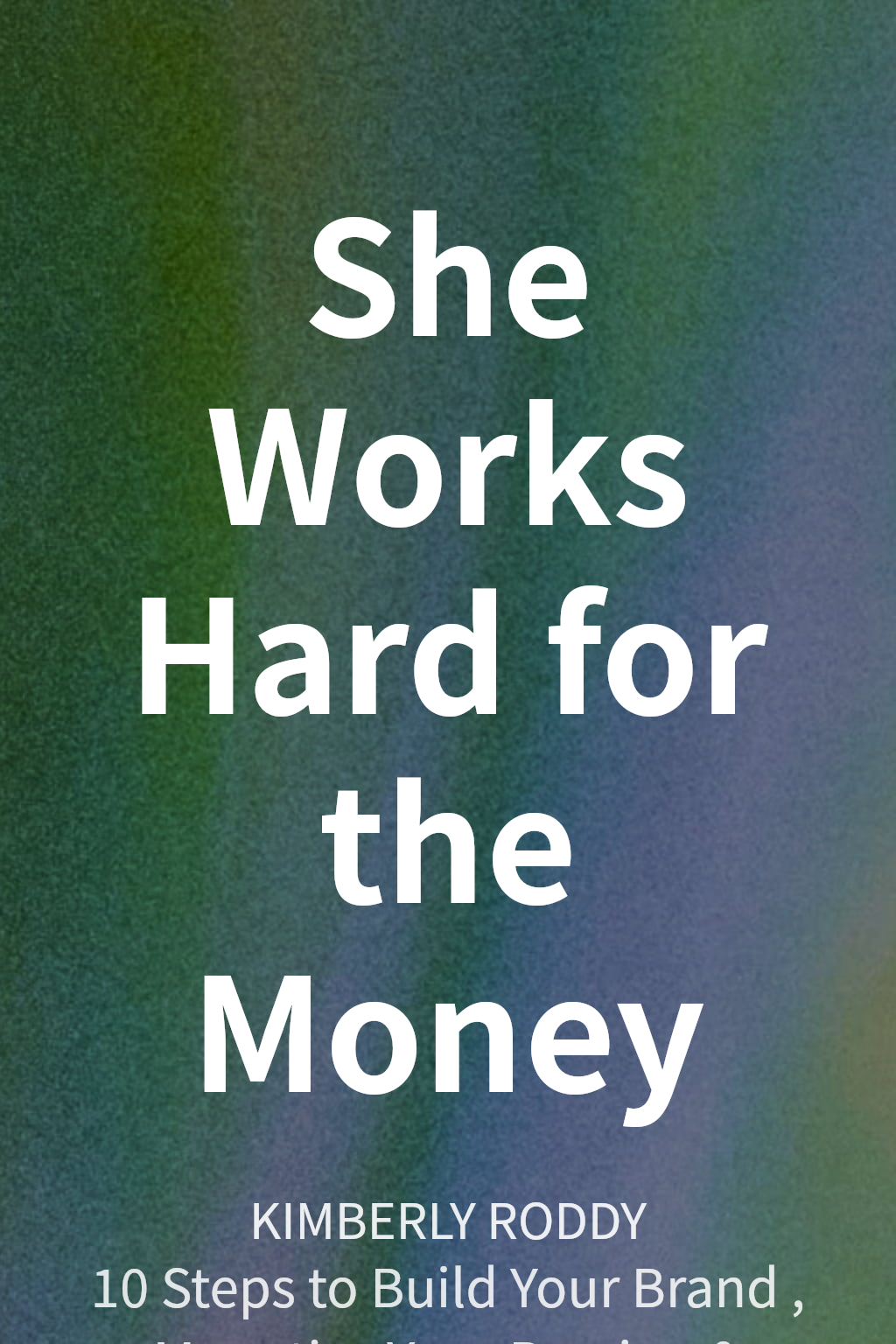 She Works Hard for the Money cover