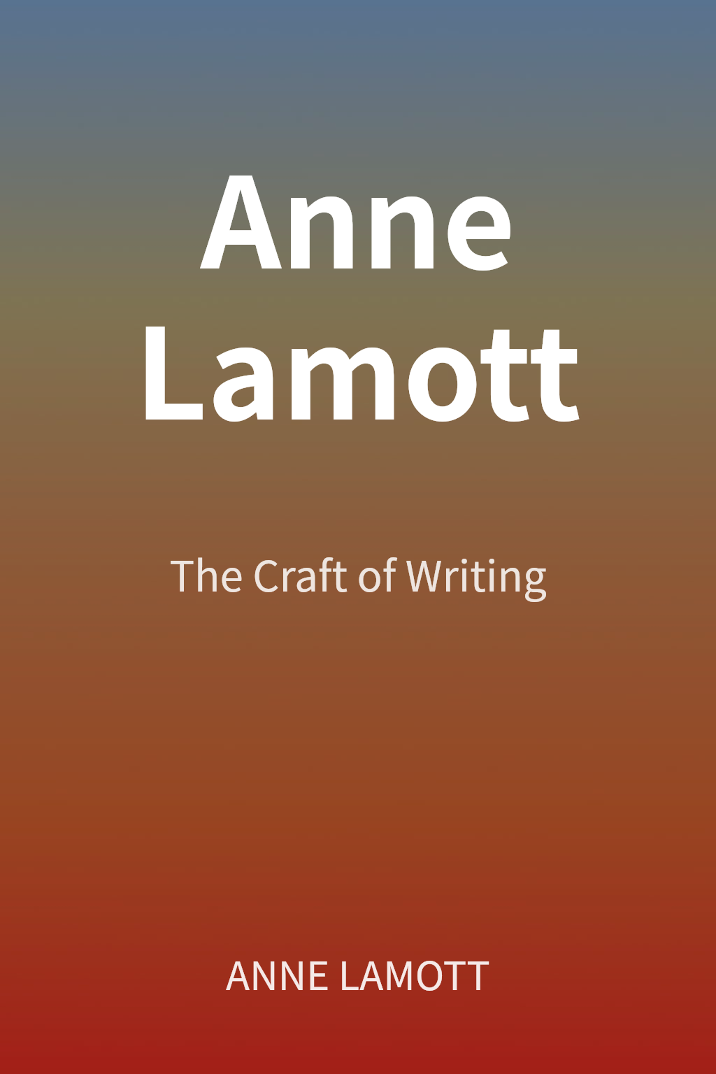 Anne Lamott cover