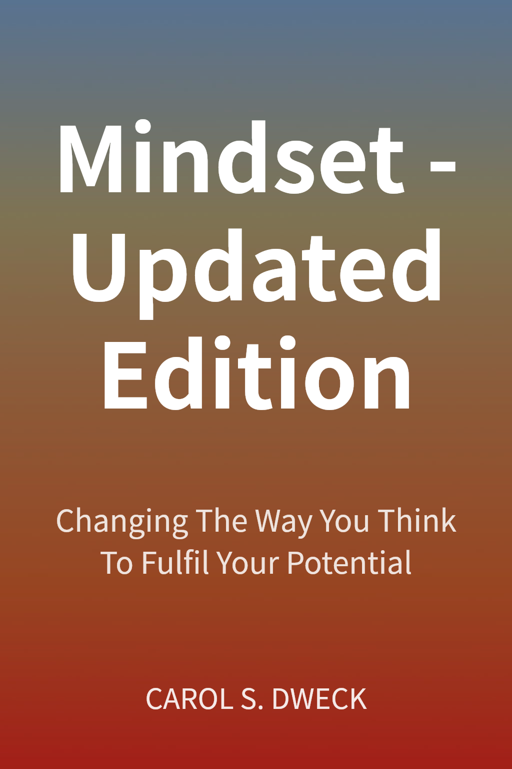 Mindset - Updated Edition cover