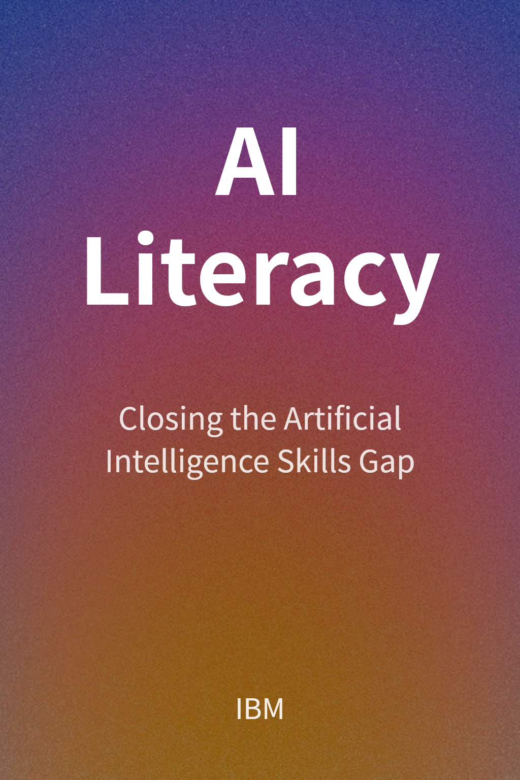 AI Literacy cover